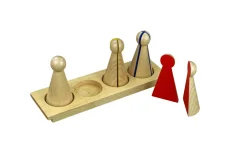 Velké zlomkové kuželky se stojanem