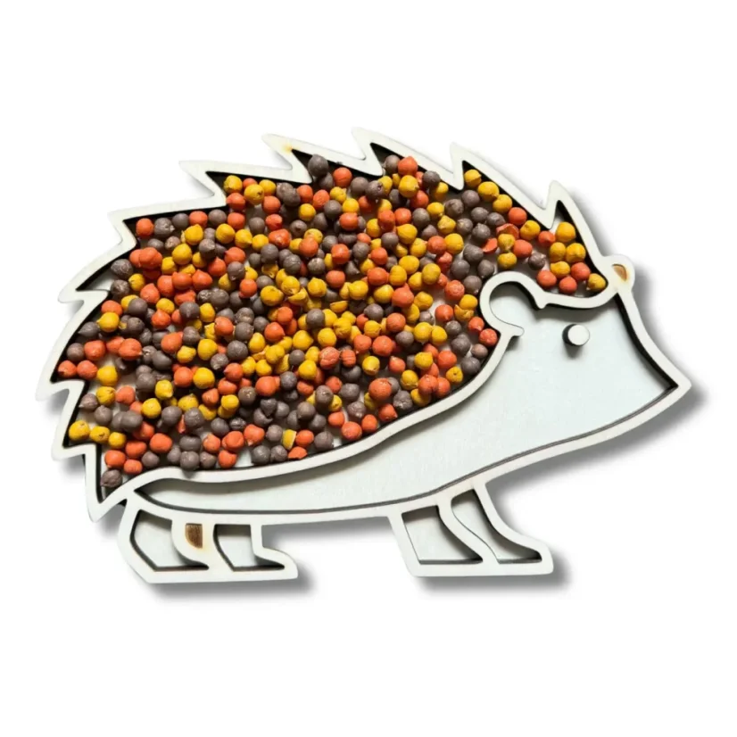 Ježek - dřevěný tác