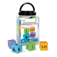 Learning Resources Kostky rovnosti