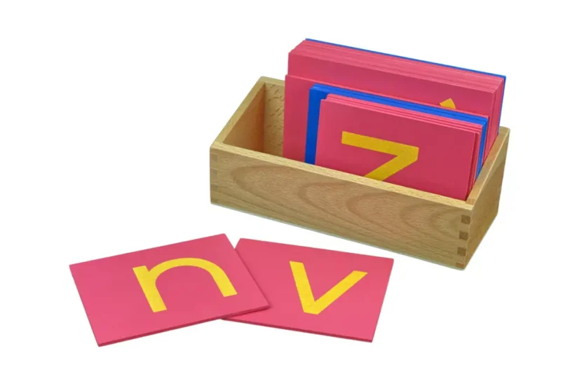 Hmatová písmena (tiskací písmo - malé - americká norma)