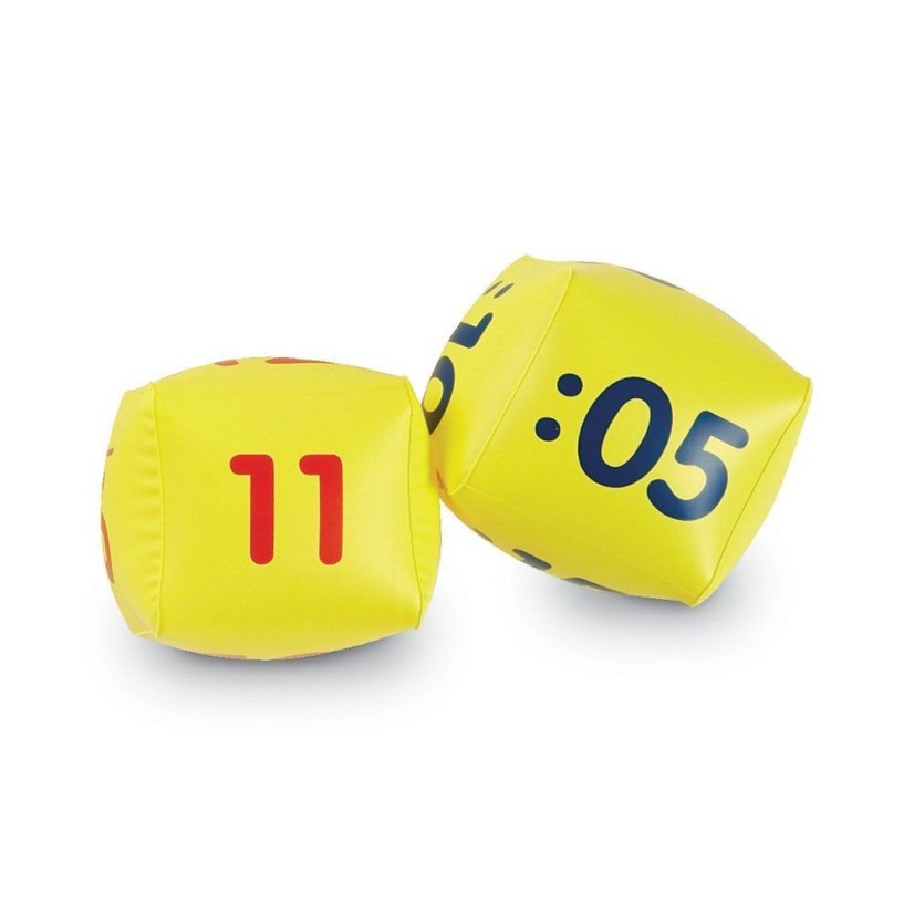 Výuka času - hra na podlahu