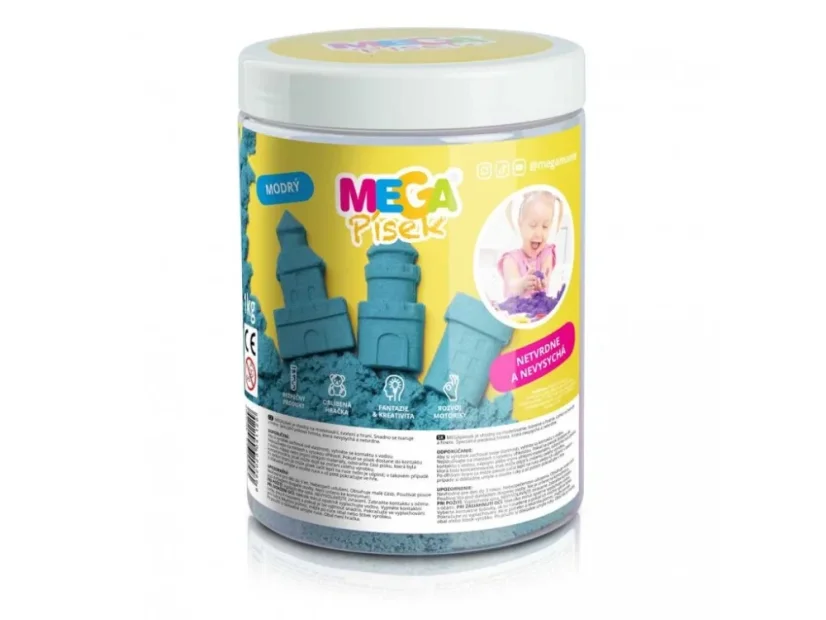 MEGApísek - modrý