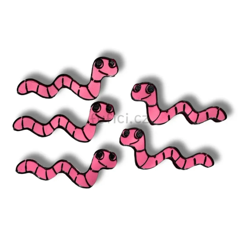 Miniatury - Žížaly (5ks)