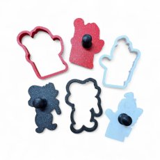 Sada tvořítek - Čert, Anděl a Mikuláš (3ks)