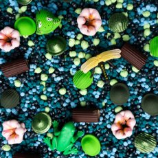 Rybník se žabkou a lekníny - 500g - kreativní mix