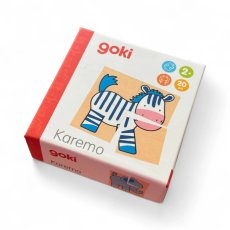 Puzzle a pexeso - Divoká zvířátka