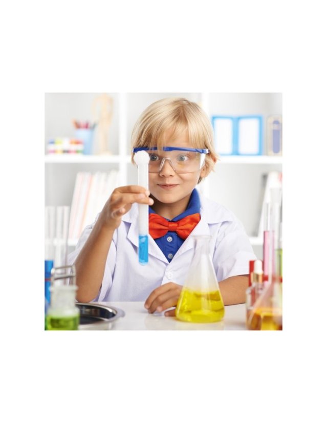 Vědecká laboratoř - šumivé látky