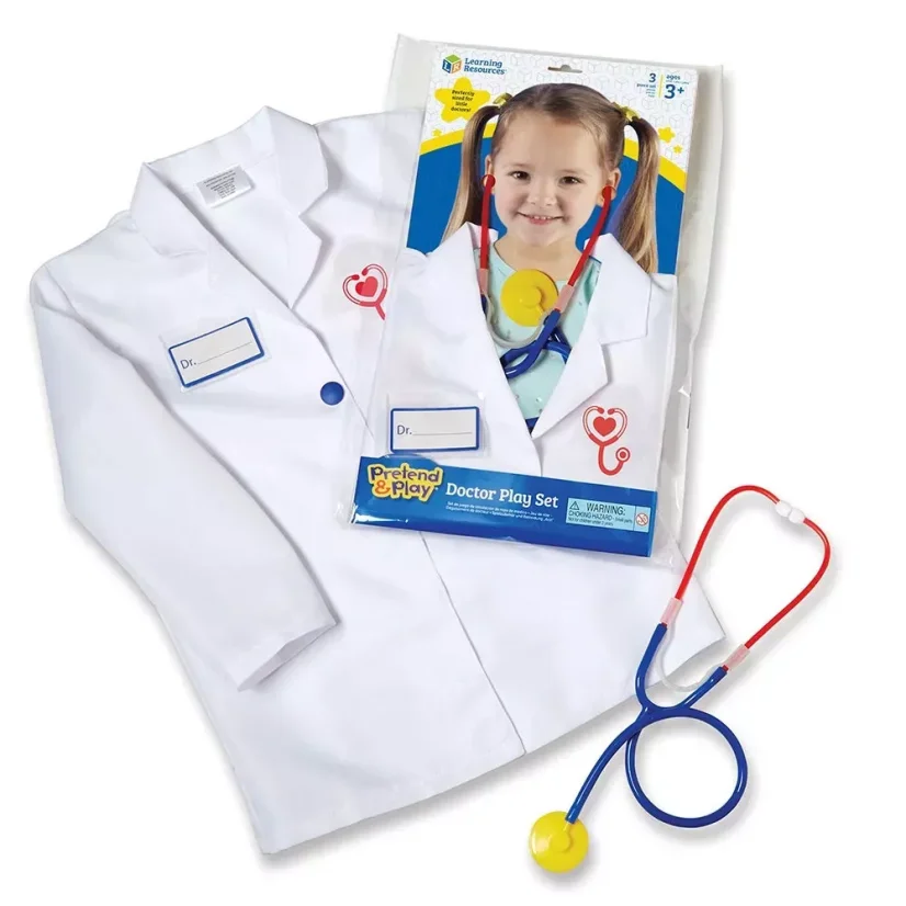 Learning Resources Sada - Doktorský plášť a stetoskop