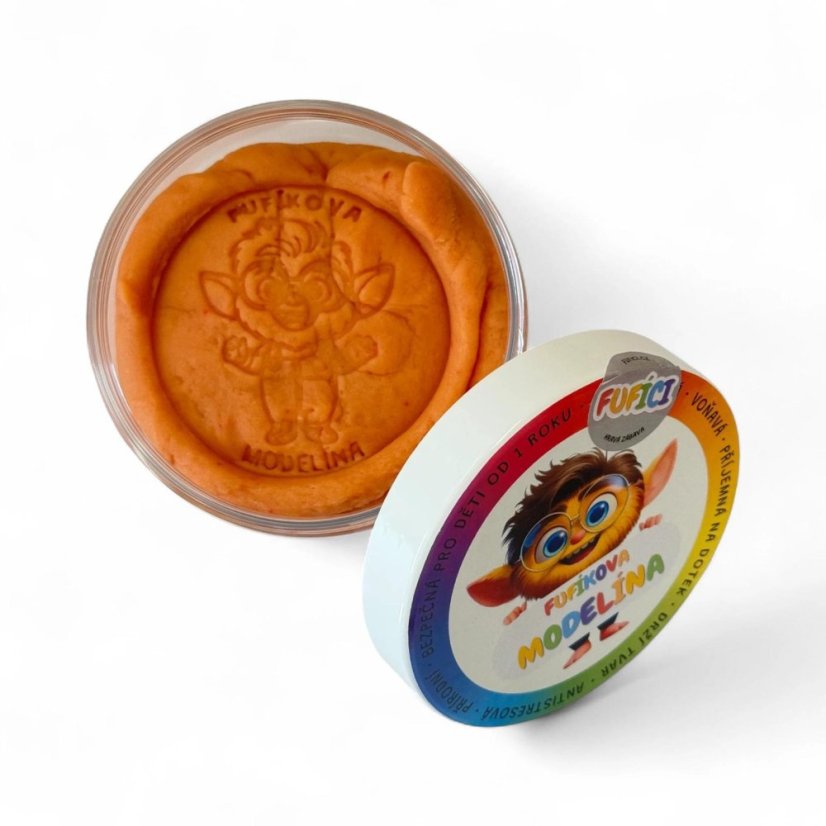 Fufíkova ORANŽOVÁ MODELÍNA 250g