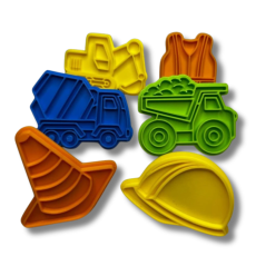 Sada tvořítek - Na stavbě (6ks)