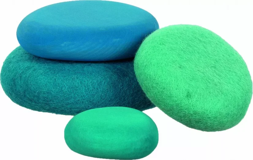 Goki Stohování - Vlněné a dřevěné kameny