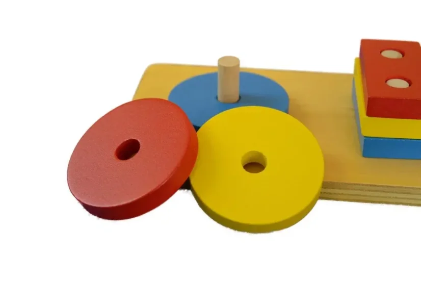 Barevné geometrické tvary - třídění