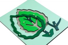 Puzzle - Velký list