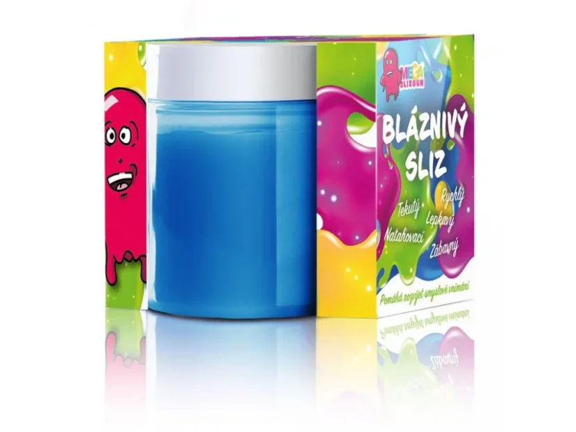 Megaslizoun - bláznivý sliz - modrý s vůní borůvek