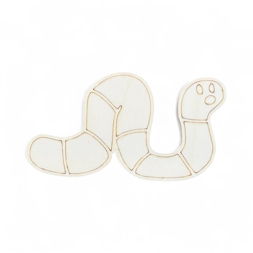 Omalovánka - Žížala