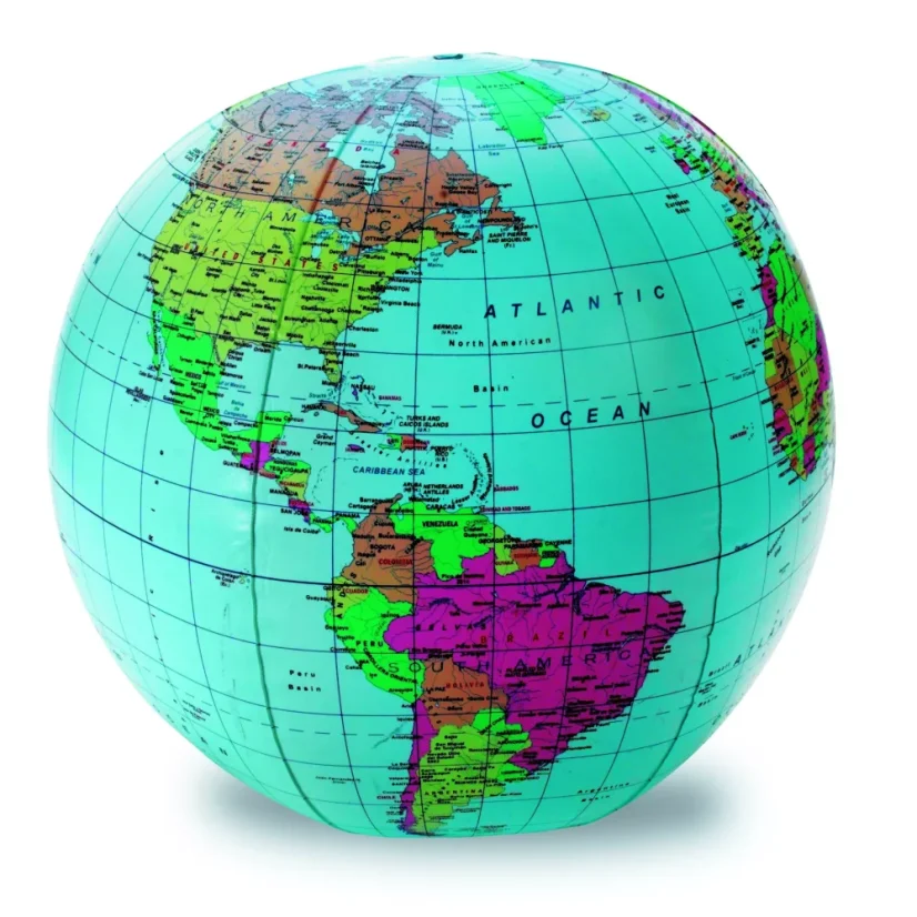 Nafukovací míč - svět