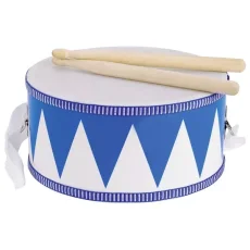 Bubínek modrý s dřevěnými paličkami, 20 cm