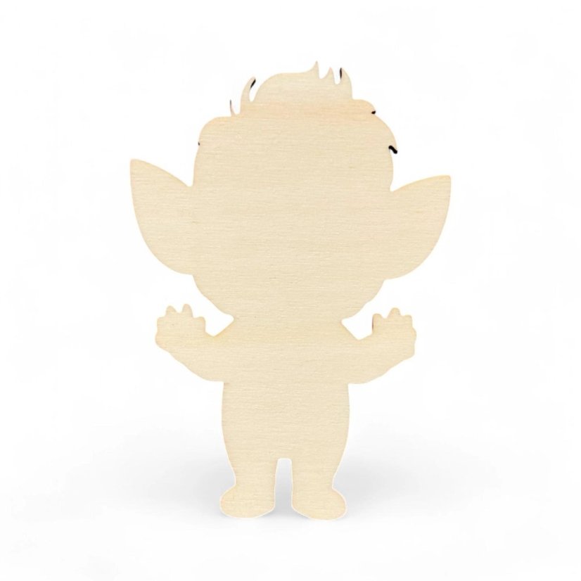 Omalovánka - skřítek Fufík