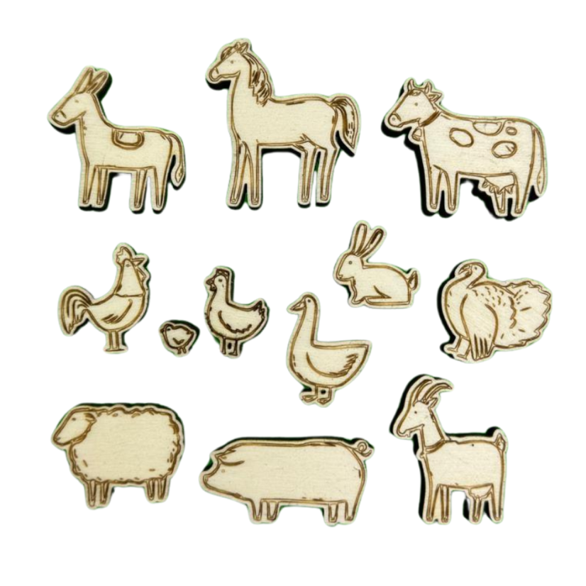 Doplňky k farmě - zvířátka