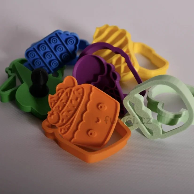 Sada tvořítek - Zmrzlinky (6ks)