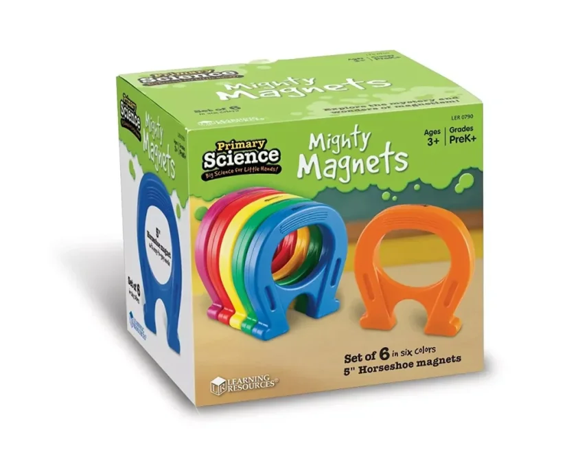 Learning Resources Silné magnety, 6 ks