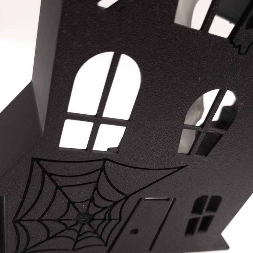 Strašidelný dům - 3D tištěný tác