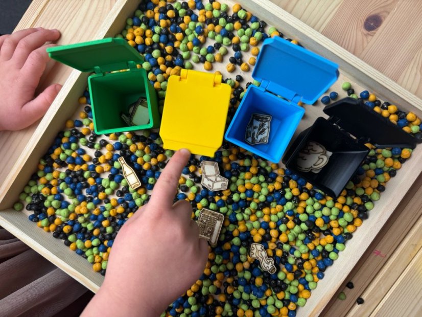 Popelnice - základní sada (4ks)