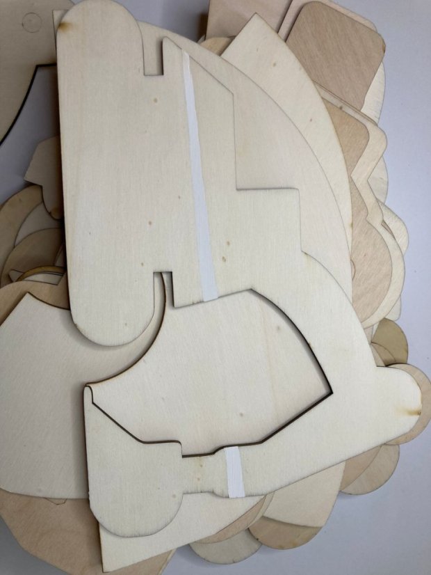 Dřevěný tác - podklad - zachraňte mě ♻️