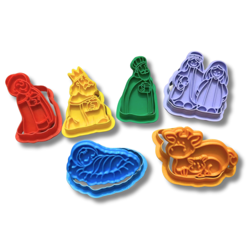 Sada tvořítek - Betlém (6ks)