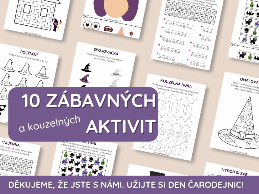 Kouzelný soubor 10 aktivit