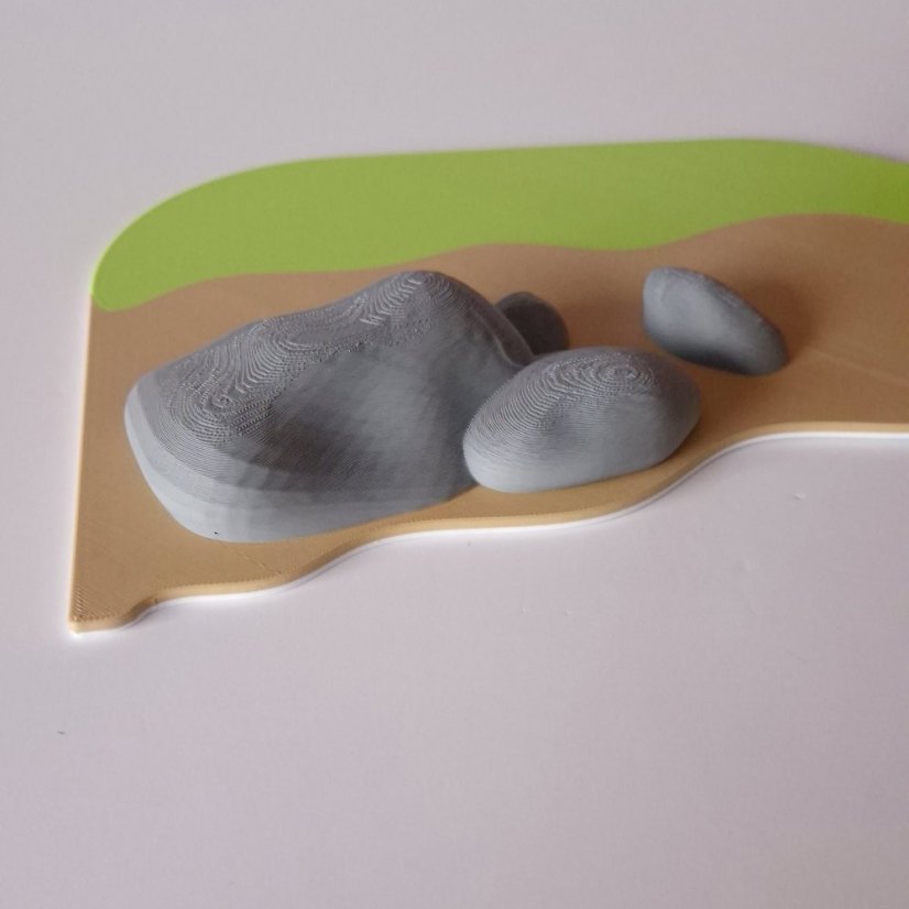 Trofast deska Rybník / Moře / Led