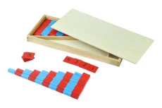 Malé červeno-modré tyče