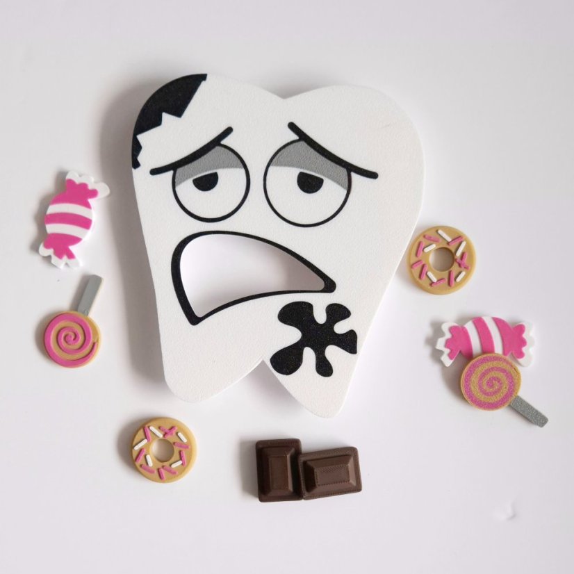 Krmík - Zkažený zub