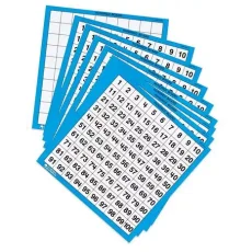 Stovková tabulka - sada 10 ks