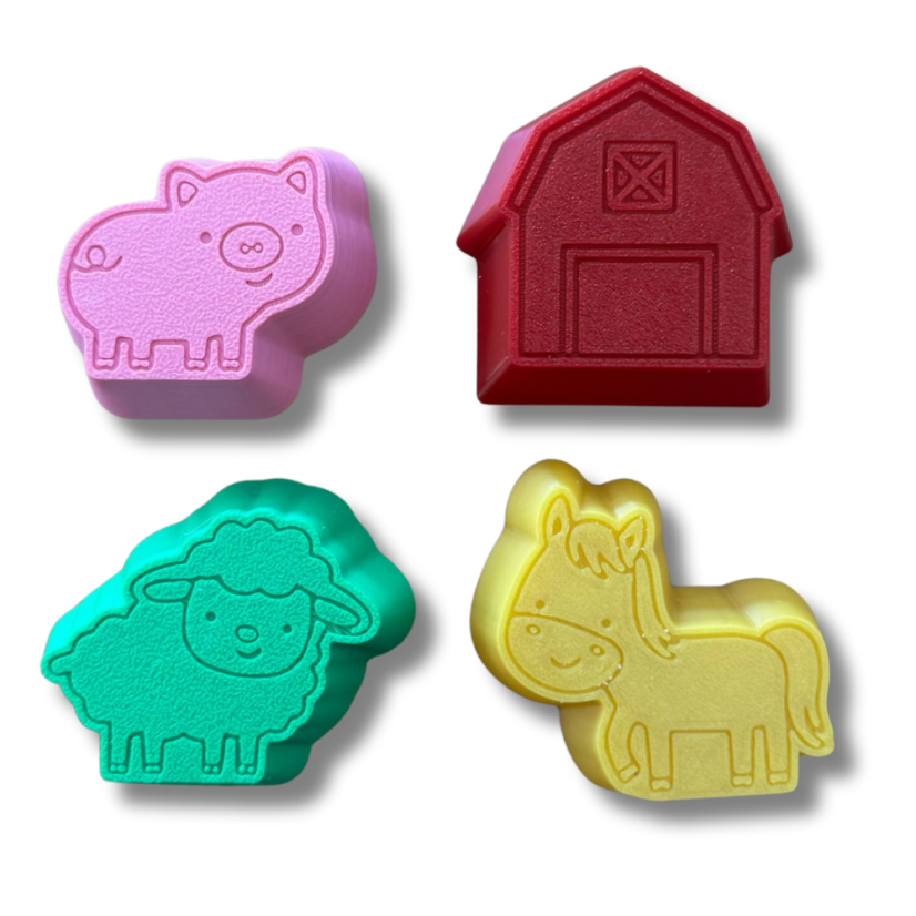 Bábovičky - Na farmě (4ks)