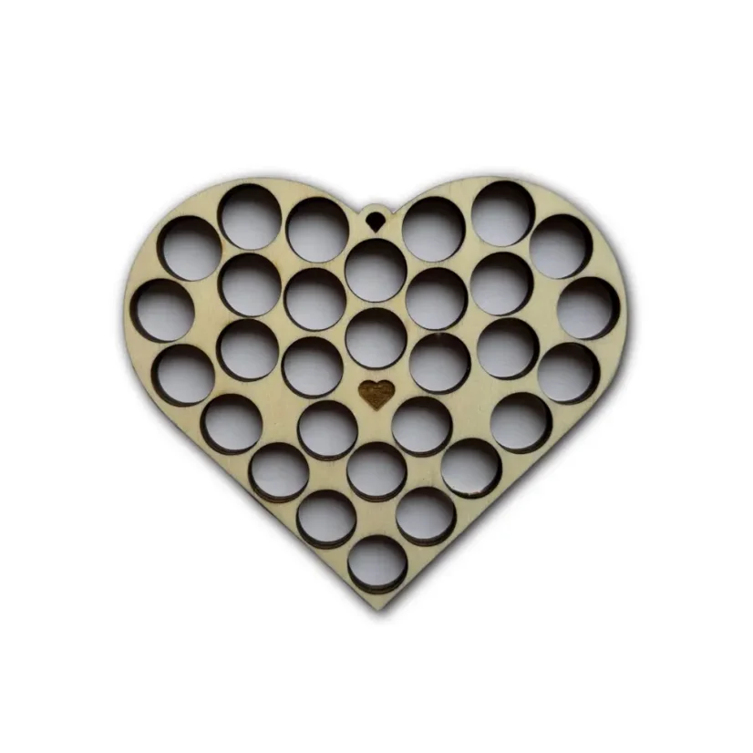 Srdíčko s otvory