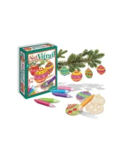 Vánoční vitrážové ozdoby