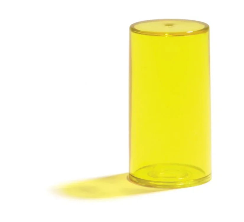 Průhledná barevná geometrická tělesa