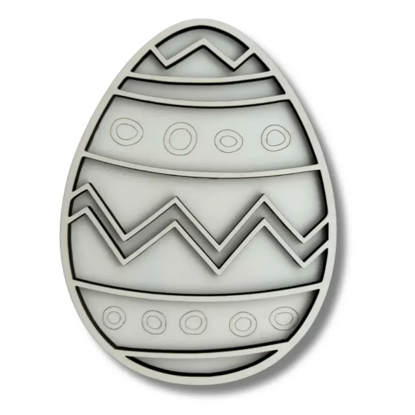 Velikonoční vajíčko - kraslice - dřevěný tác