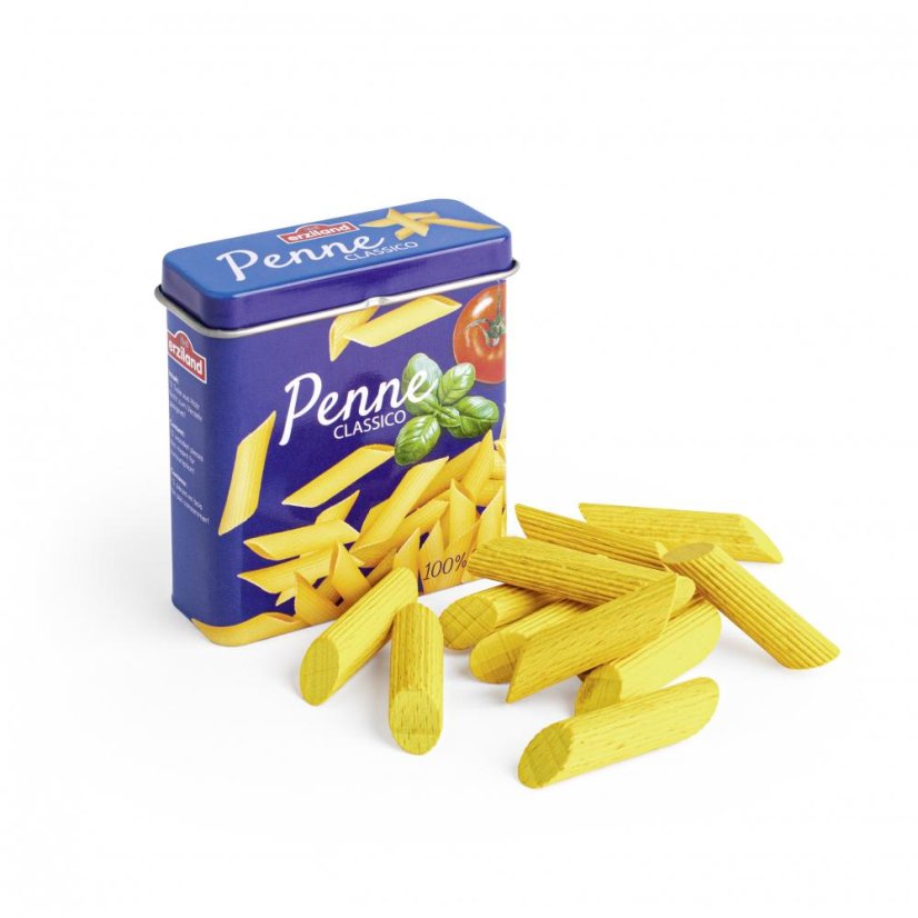 Těstoviny penne v plechové dóze
