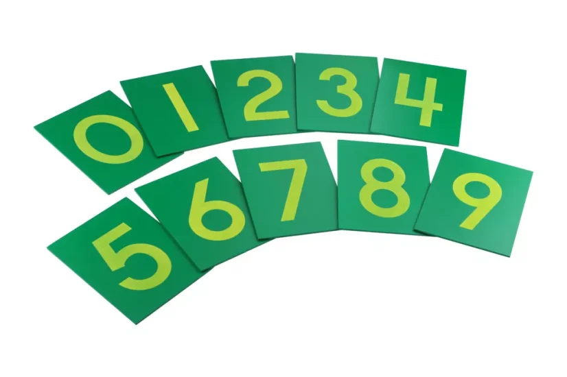 Smirkové číslice s krabičkou