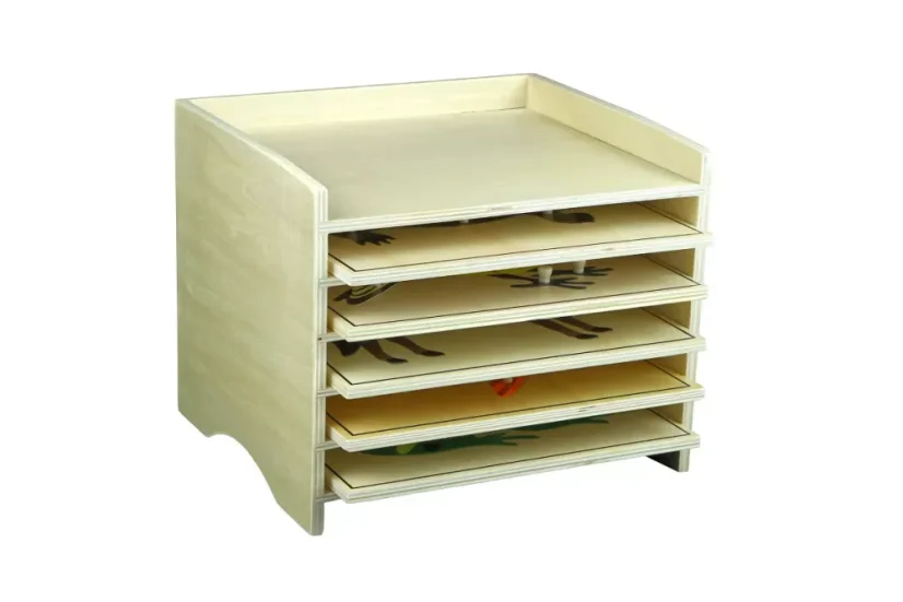 5 ks puzzle s komodou