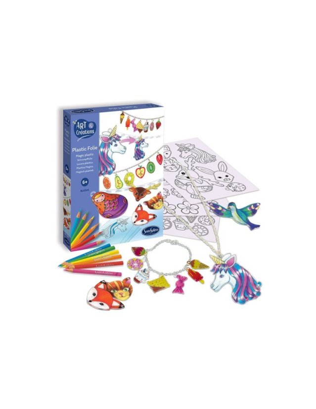 Magická smršťovací fólie - Jednorožci