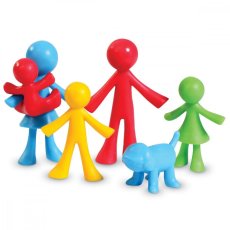 Learning Resources Figurky - Rodina, 24 ks