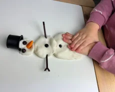 Kreativní sada - Sněhulák