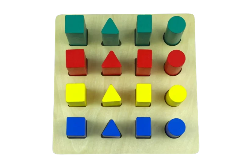 Žebřík - geometrická tělesa