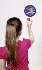 Terč na suchý zip s 12 míčky – Oceán