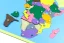 Puzzle - mapa Afrika - bez rámečku