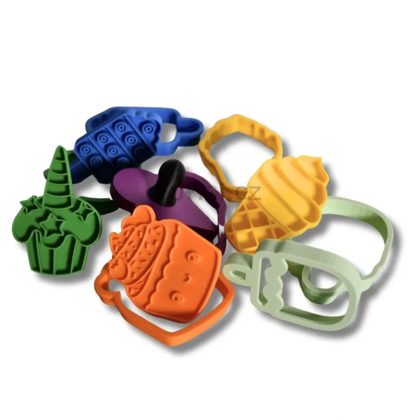 Sada tvořítek - Zmrzlinky (6ks)