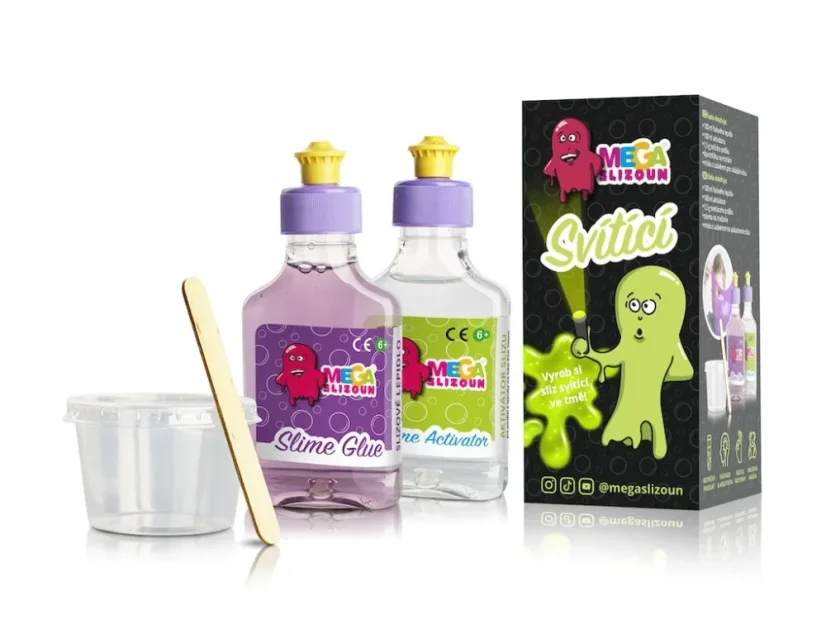 Megaslizoun - vyrob si sliz svítící ve tmě